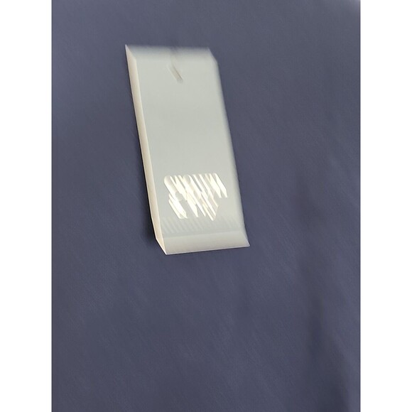 Crown & Ivy Curvy Pullover Plaid Ruffle Blouse Long Sleeve Blue Top Plus Size 2X - Picture 7 of 11